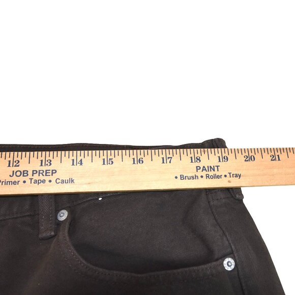 Levi’s 501 Faded Brown Jeans Tagged W40 L32 Straight Leg Button Fly Workwear - Picture 7 of 11